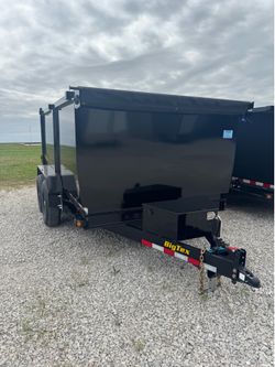 12’ Bumper Pull Dump Trailer