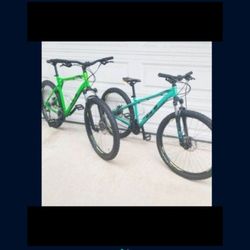 2 X GT Mountain Bikes Size Small And  Xlarge Wheels 27.5 Speeds 24 Disc Braks Both For 620$ 