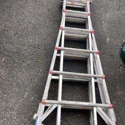Little Giant Ladders Leveler M26 with Leg Levelers 26-ft Reach Type 1AA - 375 lbs. Load   Also available for sale: Milwaukee Hilti Dewalt Ridgid Ryobi