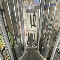 I Spire Fit 1 Workout Machine & Cap Barbell Squat Rack