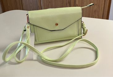 Light green crossbody bag