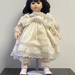 Vintage Porcelain Doll By Pauline Bjonness-Jacobsen Kim Yi 18”