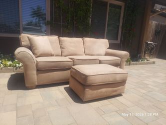 Sofa, Love Seat, & Ottoman