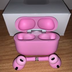 Brand New TWS AirPods Pro, Pink Wireless Earphones (DEEP BASS) 