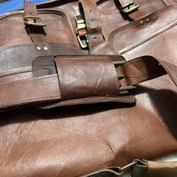 KOMAL’S Passion Leather 18” Briefcase Messenger Bag For Laptop, Office Supplies ( For Men/Women 