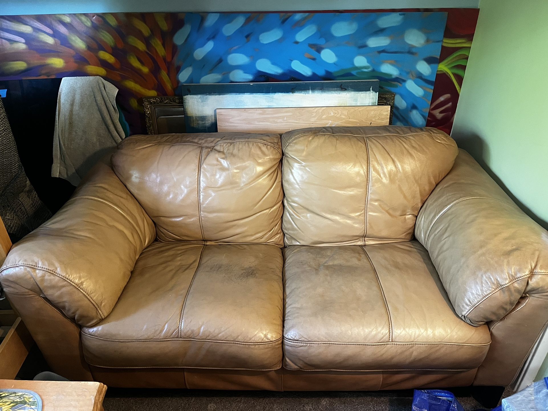 Leather Couch