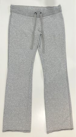 Gray Ribbed Lounge Pants - Size M