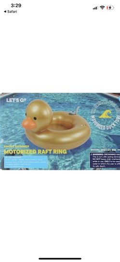 Motorized Duck Pool Float