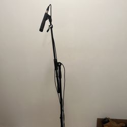Shure SM57-LC Dynamic Instrument Microphone w/ Stand – Industry Standard Mic