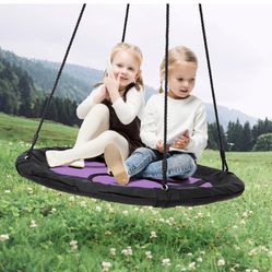 40'' Flying Saucer Spinning Swing Tree Chair Outdoor/Indoor