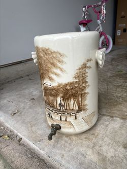 Ceramic Water Dispenser Jug