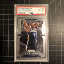 2019 Prizm Rookie Zion Williamson PSA 10