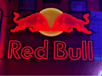 Large Red Bull led