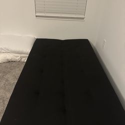 Black futon