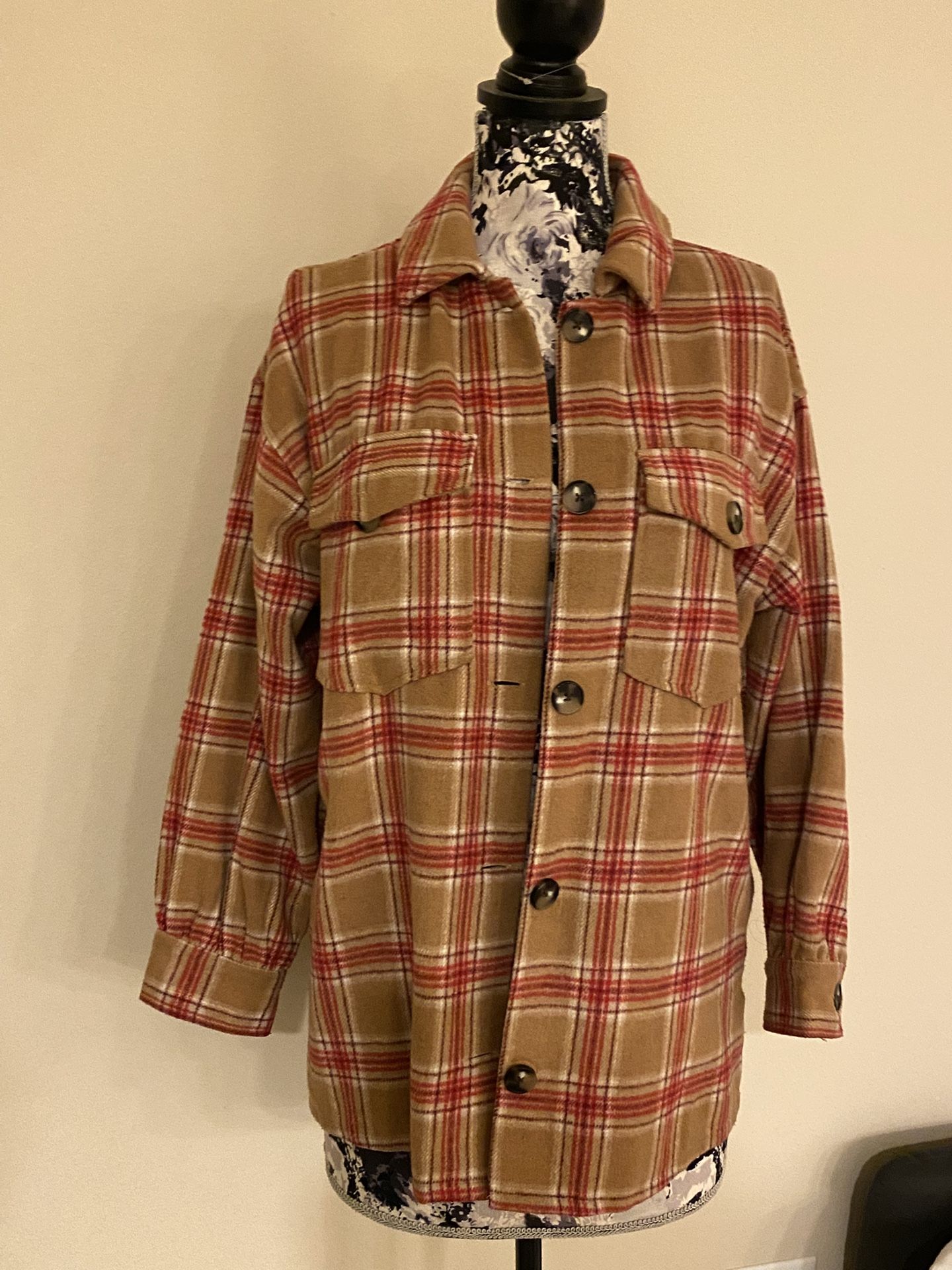 Forever21 Women Buttons Up Jacket Shirt