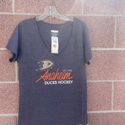 Women’s Ducks Shirt New SIZE L OR XL 