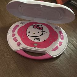 Hello Kitty Cd Player 