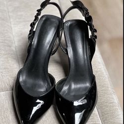 Preowned Saint Laurent Shoes Hills Pumps Size 39