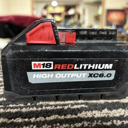 XC 6.0 Milwaukee Battery