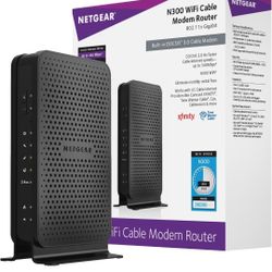NETGEAR N600 WIFI Cable Modem Router 