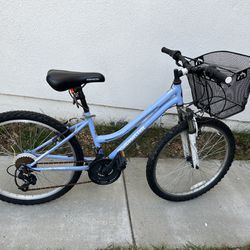 Lady Mountain Bike With Bucket And Ring bell 