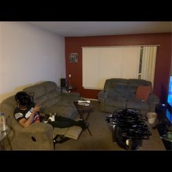 Recliner Couch & Love Seat