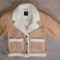 Cotton On Women's Tan and Brown Jacket Size: S