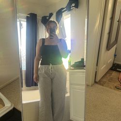 wooden tall easel mirror 
