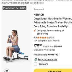 Deep Squat Machine For Women