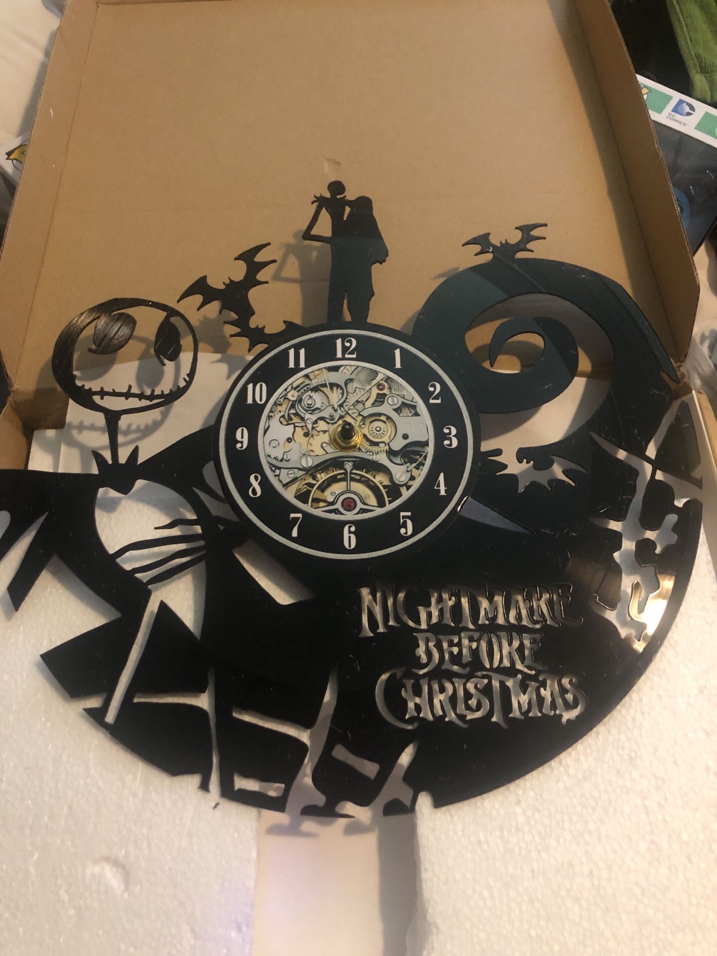 Record clock the nightmare before Christmas
