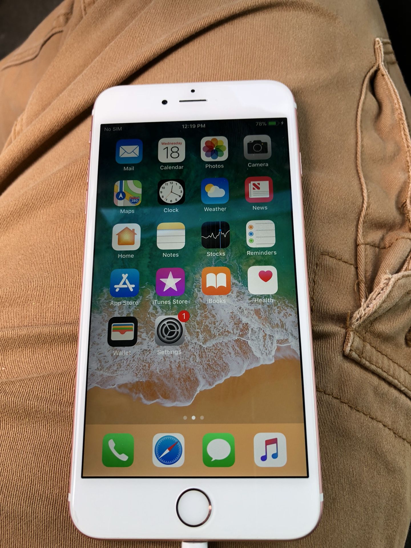 iPhone6S  32GB  GOLD  Y！Mobile バッテリー新品スマートフォン/携帯電話