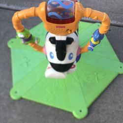 Fisher-Price Bounce & Spin Zebra Toy