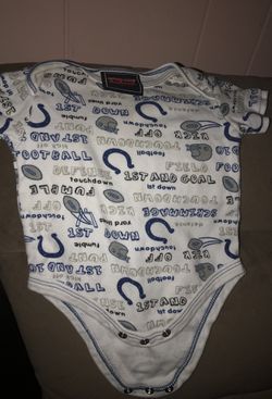 Indianapolis Colts onesies