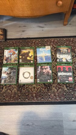A few Xbox one games for sale $2 each $15 for all.