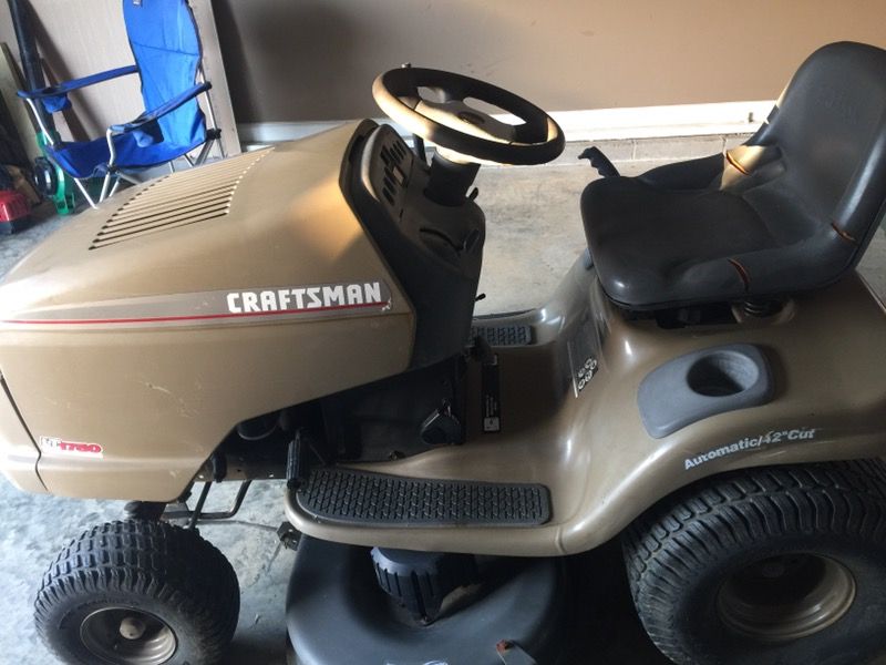Craftsman LT 1750 limited edition ride lawn mower
