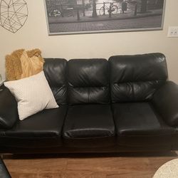 Leather Couch 