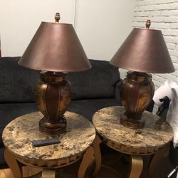 Two Antique Lamps 