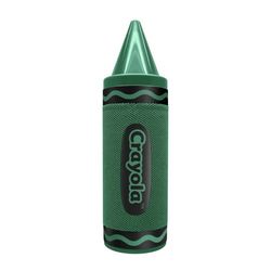 Green Portable Bluetooth Crayon Speaker by Crayola