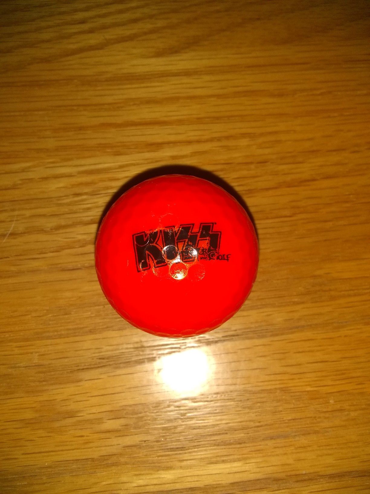 Kiss Peter Criss Golf Ball Brand New