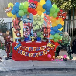 Super Hero Avengers Birthday party Decoration Balloons