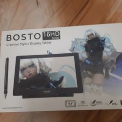 Like New Art Tablet!! Excellent Condition - Bosto 16HD 