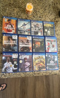12 PS4 Games - $5 Each!