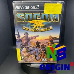 SOCOM US Navy Seals Sony PlayStation 2 PS2 Video Game Sony - w/ Case