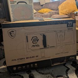 MSI MAG 271QPX QD-OLED E2 , 27 OLED Gaming Monitor, 2560 x 1440 (QHD)
