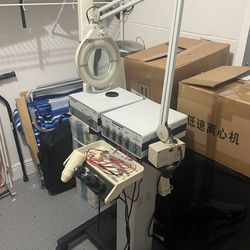 Spa Facial Machine, Sterilizer And Hotcab Towels 