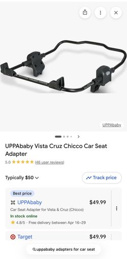UPPAbaby car seat adapter for Chico car seat