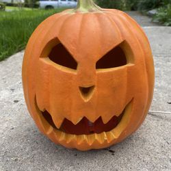 Vintage 1995 Trendmasters Inc. Halloween Pumpkin Lite Up Jack O’ Lantern not tested
