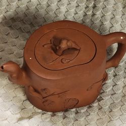 Antique Yixing Tea Pot Of Zisha Clay