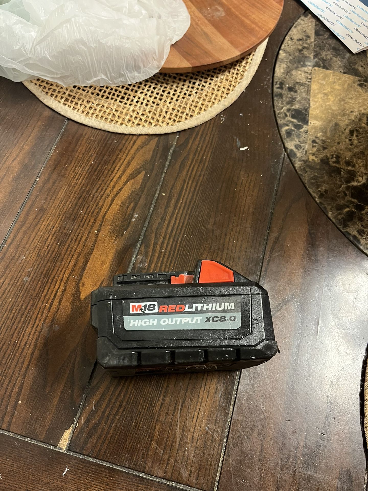 Milwaukee M18 Batería 🔋 Hight Output 8.0ah $90 Firme Precio