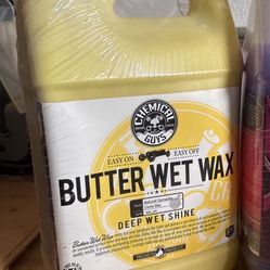 128oz Gallon Of Chemical Guys Chemical Guys Butter Wet Wax, Deep Wet Shine; Car Detailing; Car Wash